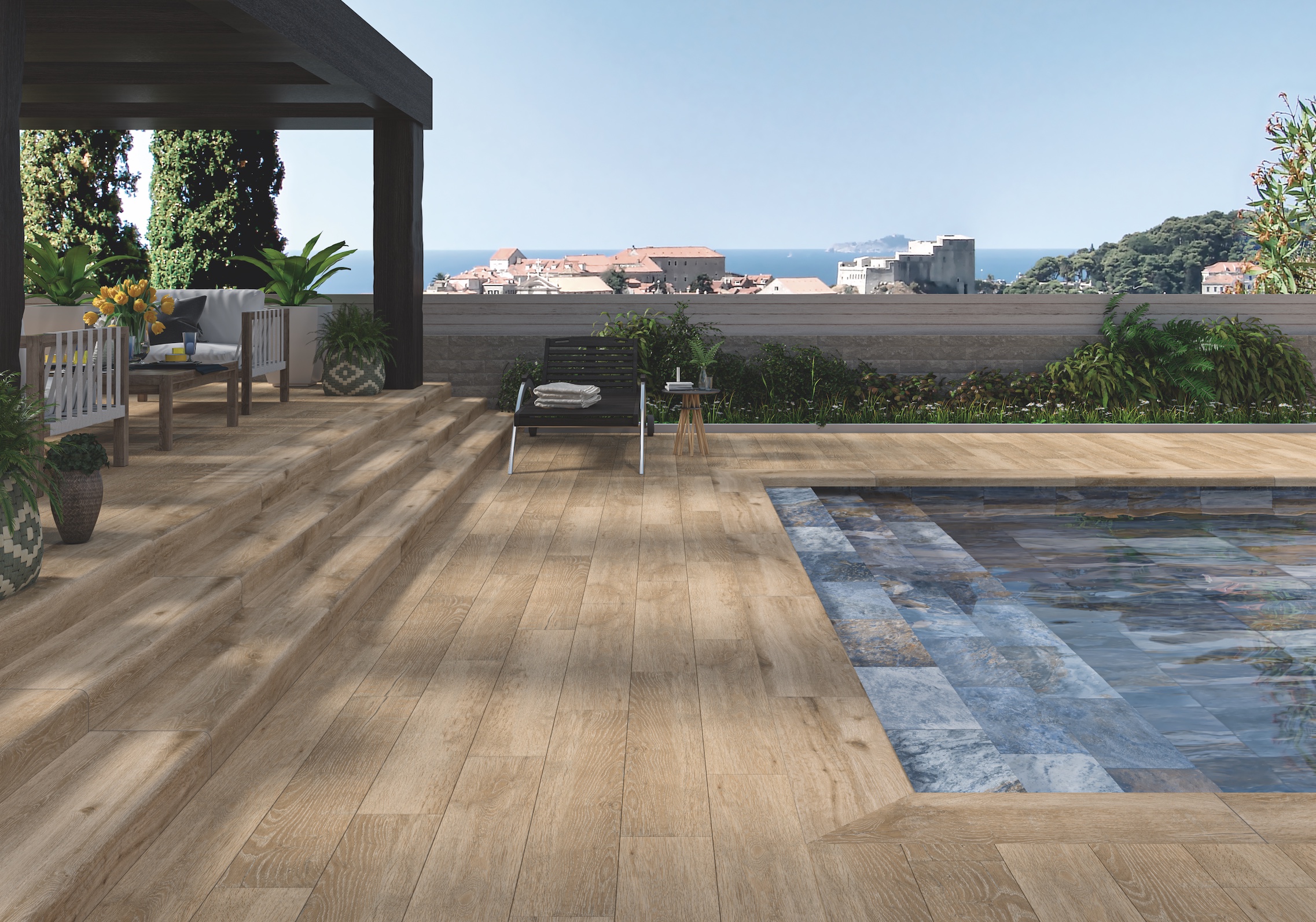 Albar Roble Carrelage effet bois