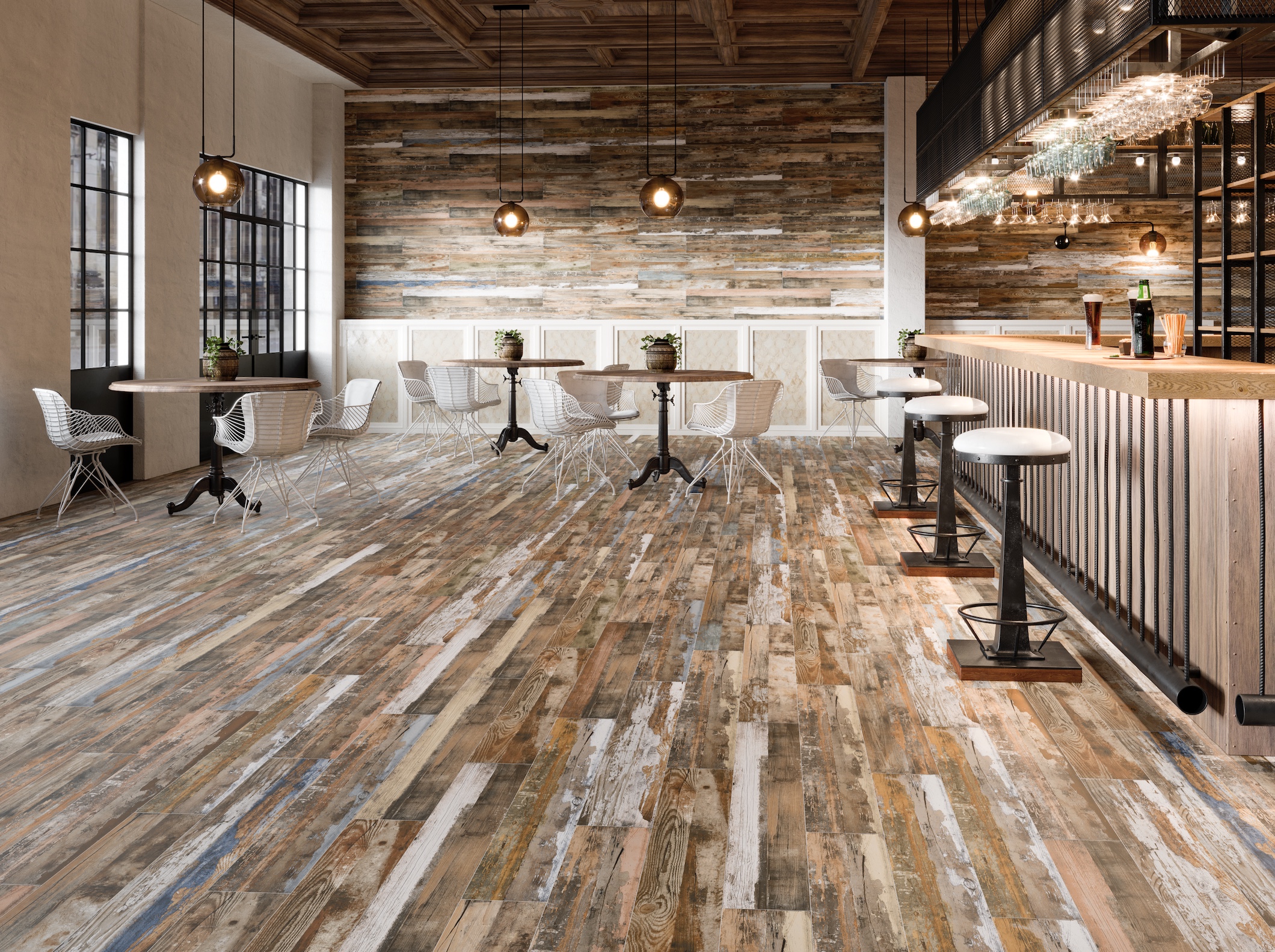 Hollywood Wall Carrelage effet bois