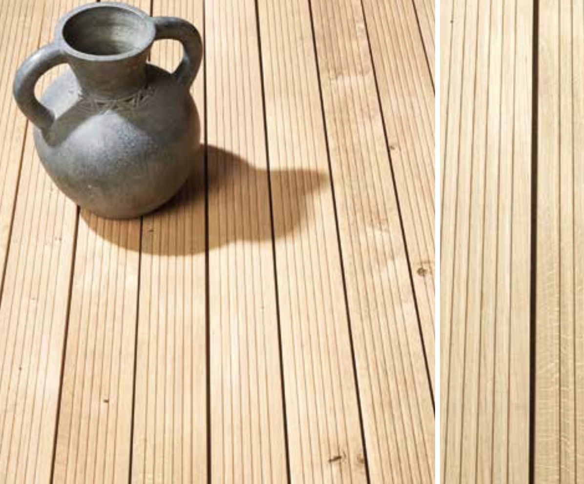 Terrasse chène épaisseur 21mm