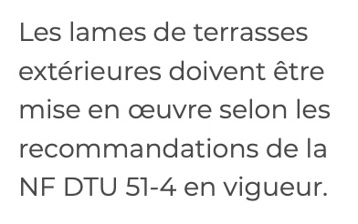 Terrasse chène épaisseur 21mm