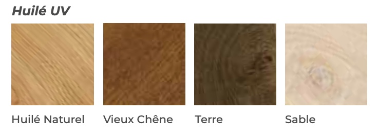 Finition bois brut naturel