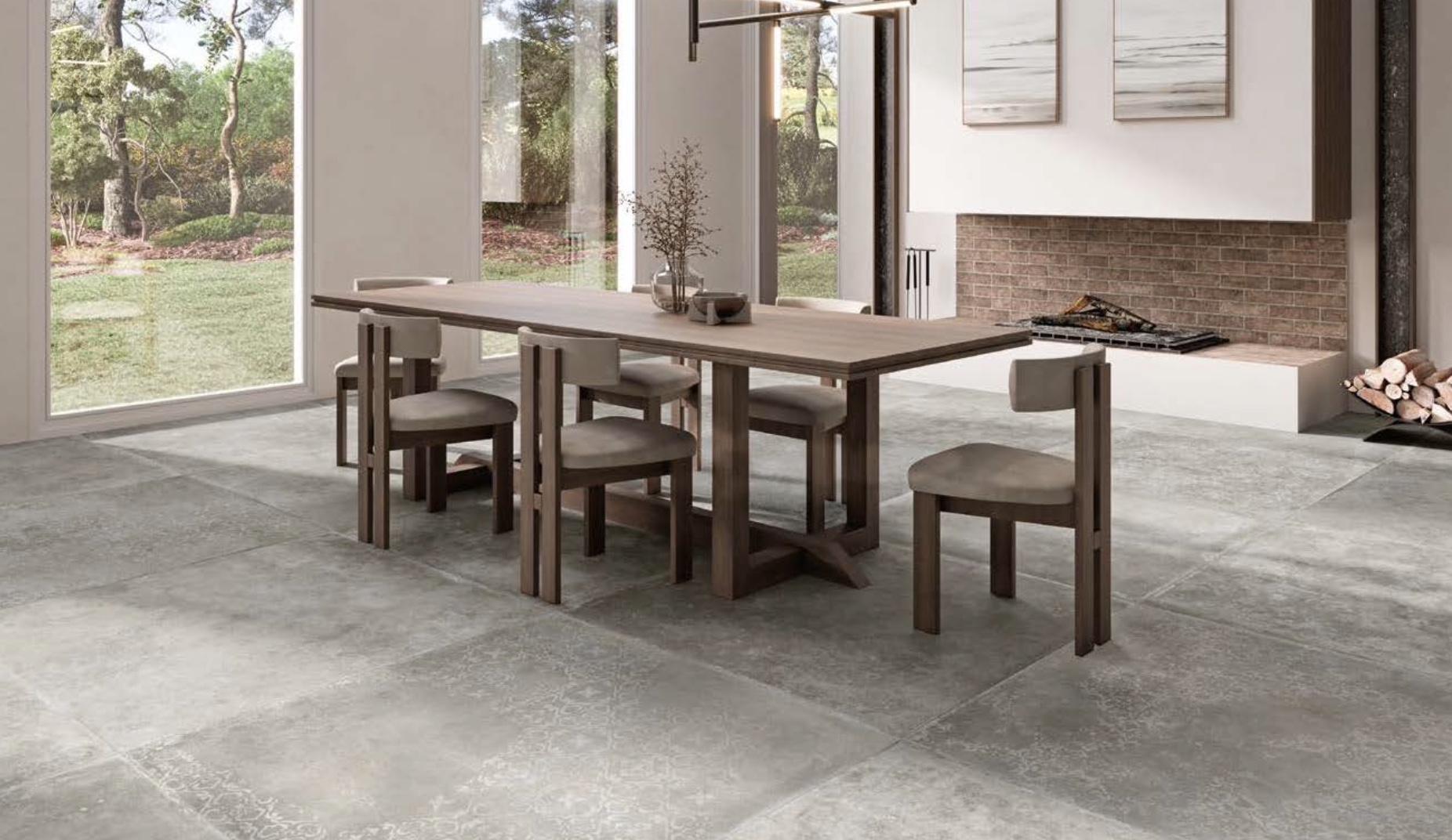 Carcassonne Mirador Carrelage en céramique 60x120cm