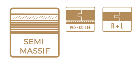 Semi Massif Vougeot Parquet en chêne