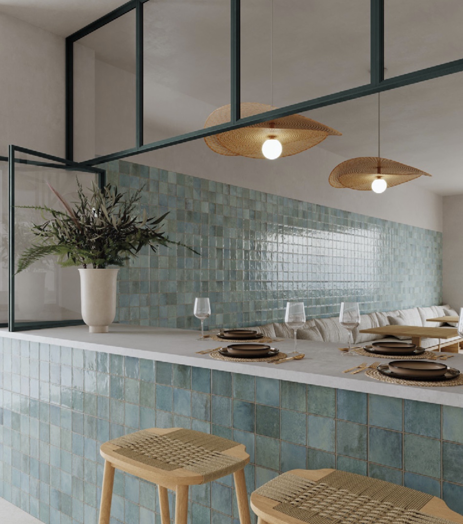 Deco Amaris Zellige Marocain vert