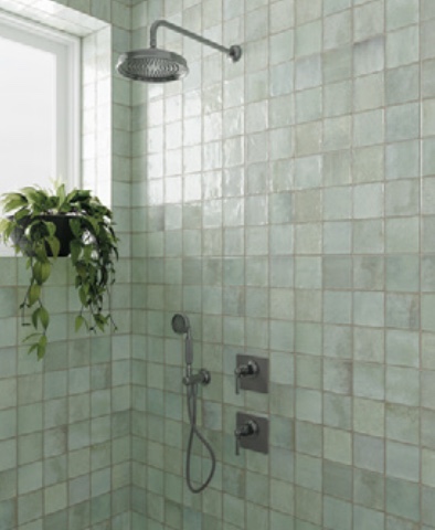 Deco Amaris Zellige Marocain vert clair