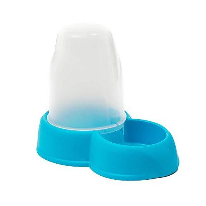 🐾 DISTRIBUTEUR ANTIDÉRAPANT 1,6 L – GAMELLE & RÉSERVOIR POUR CHATS ET LAPINS