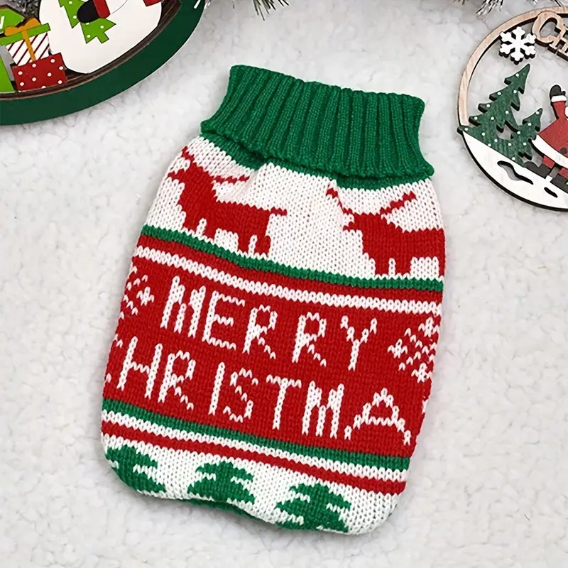 Pull Douillet de Noël – Tissu Épais (Lavable en Machine)