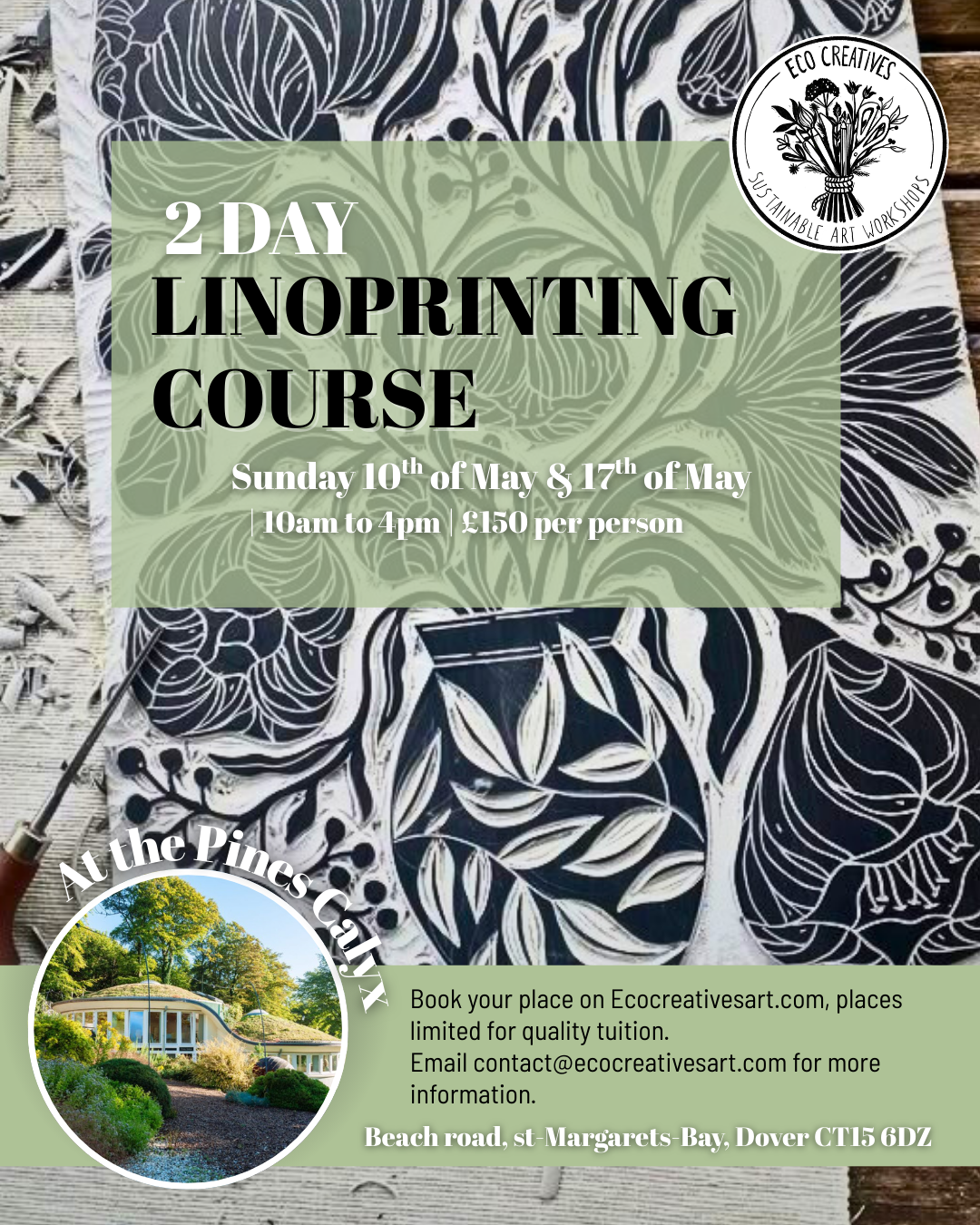 2 day Linoprinting course