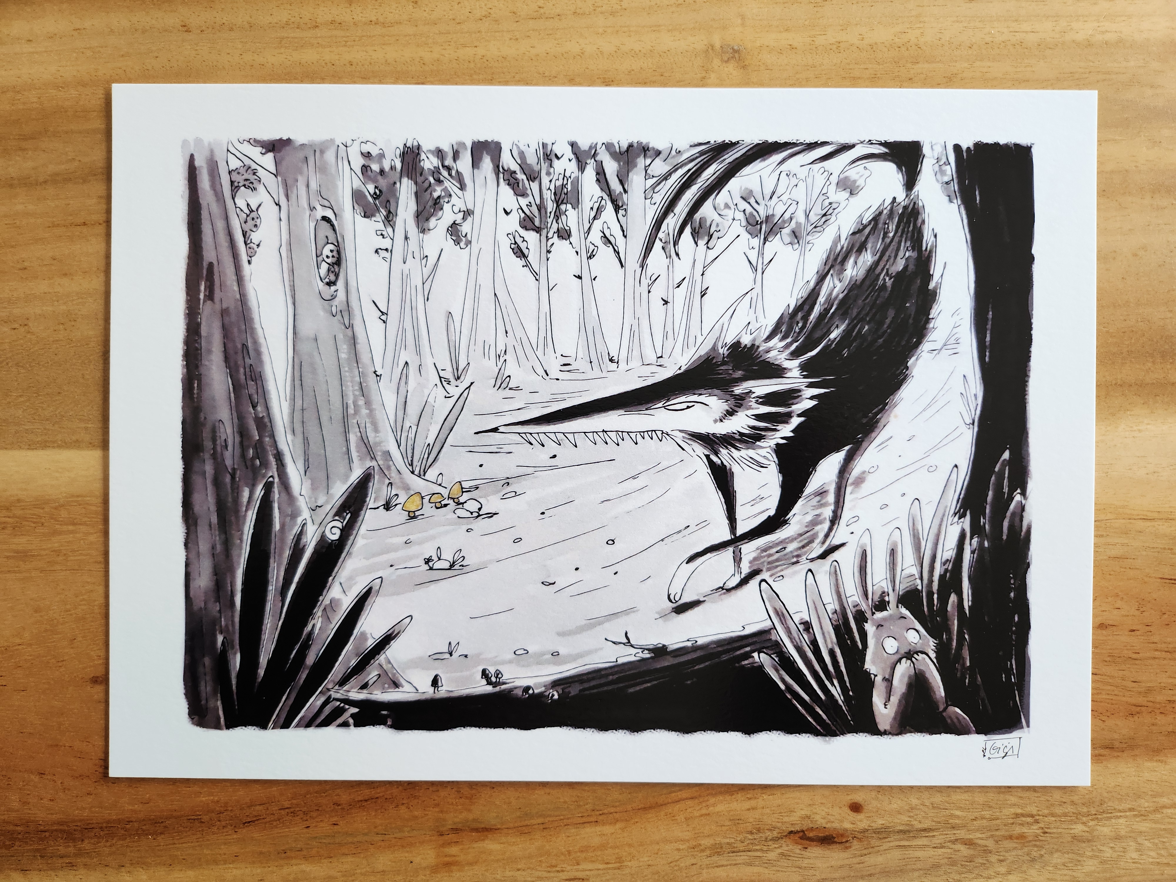 "Attention, j'arrive"