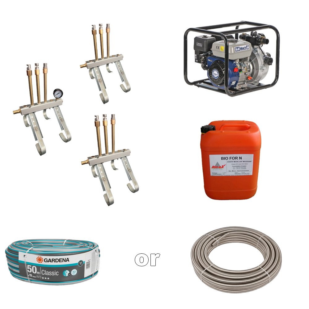 Complete ready-to-install thermal kit - Protection against radiation and heating