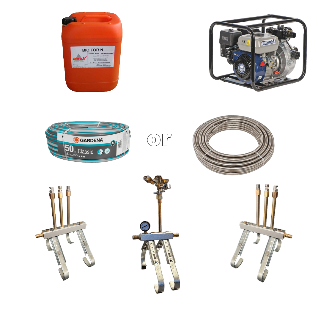Complete kit, ready to install - Orient radiation, heating and field protection