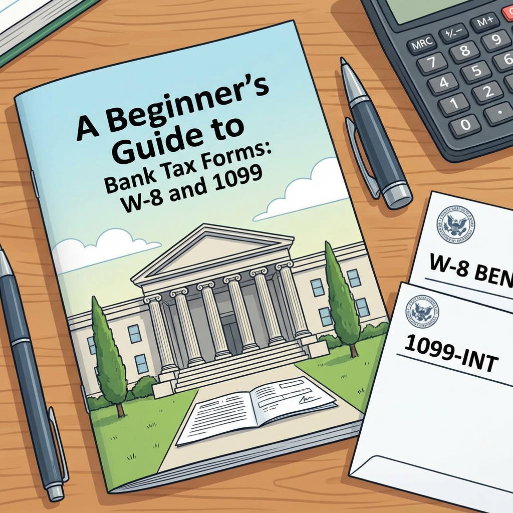 A Beginner's Guide to Bank Tax Forms: W-8 and 1099
