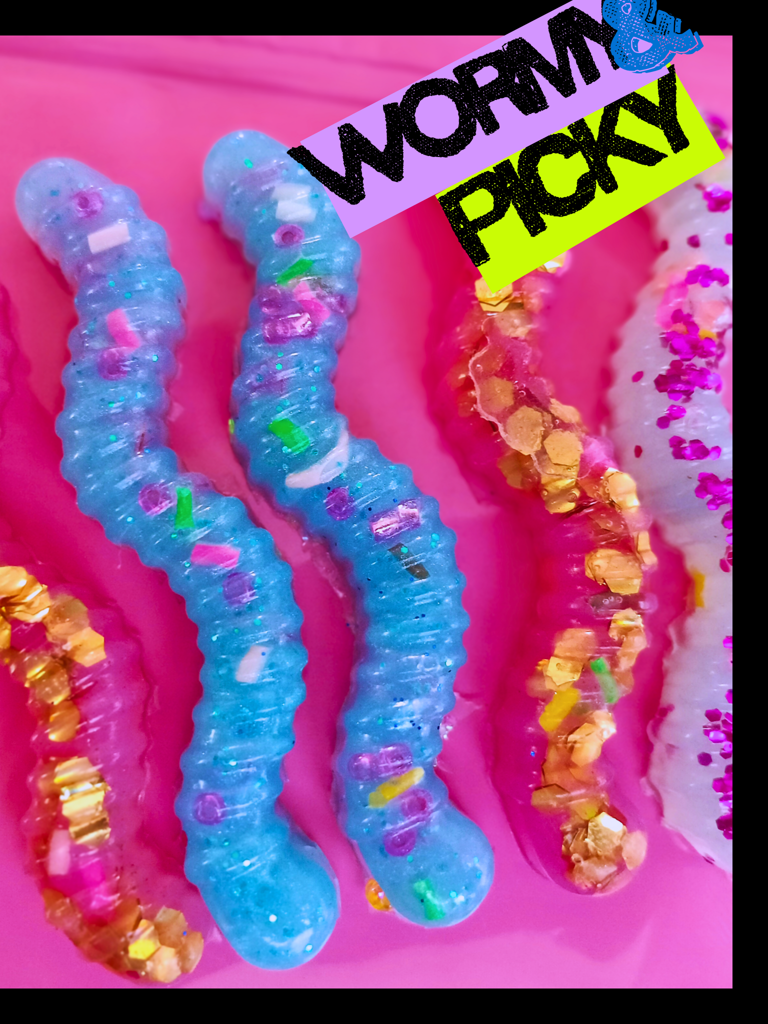 Gummy Worm Picky Pad,