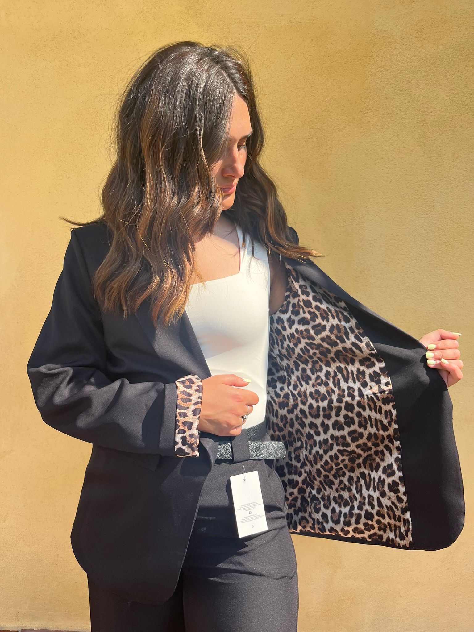 Women's Blazer Leopard 