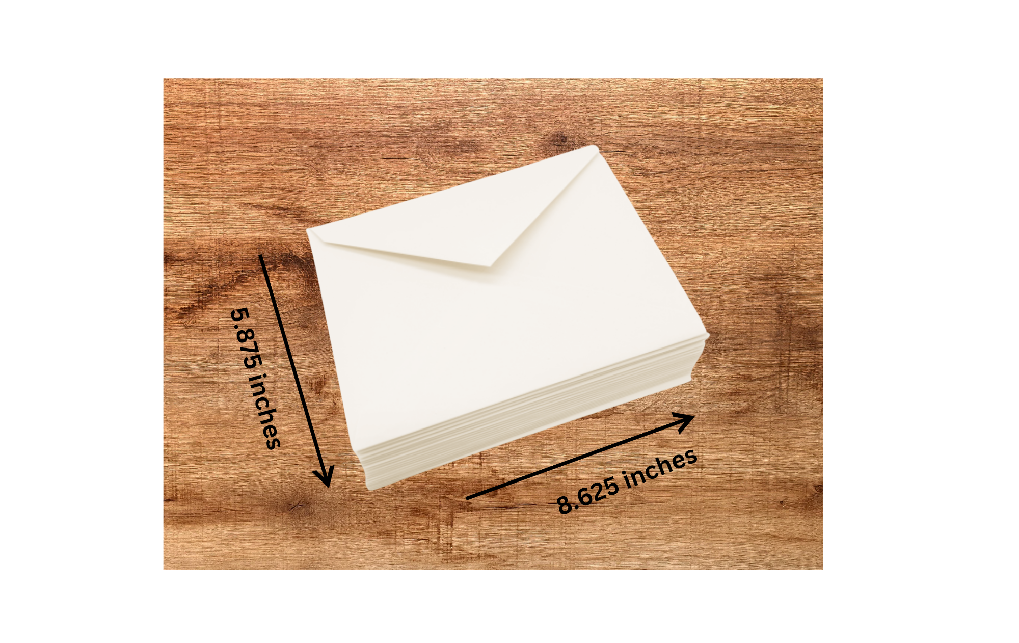 Large Baronial Envelopes (5.875" x 8.625") - Natural Beige - 10 count + 2 FREE 