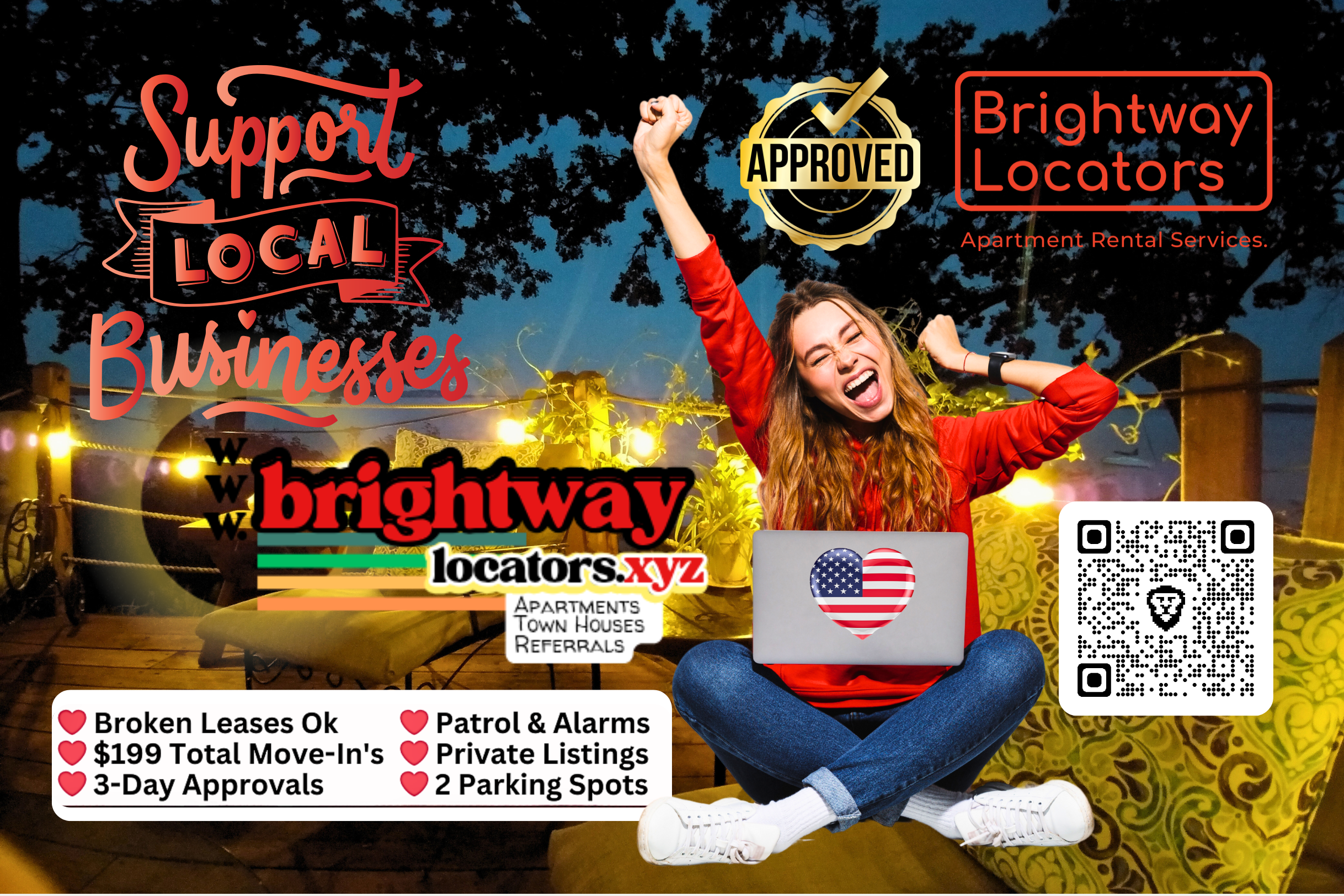 Marketing Flyers for Property Visits or Mailing Inside Envelopes - 15 count