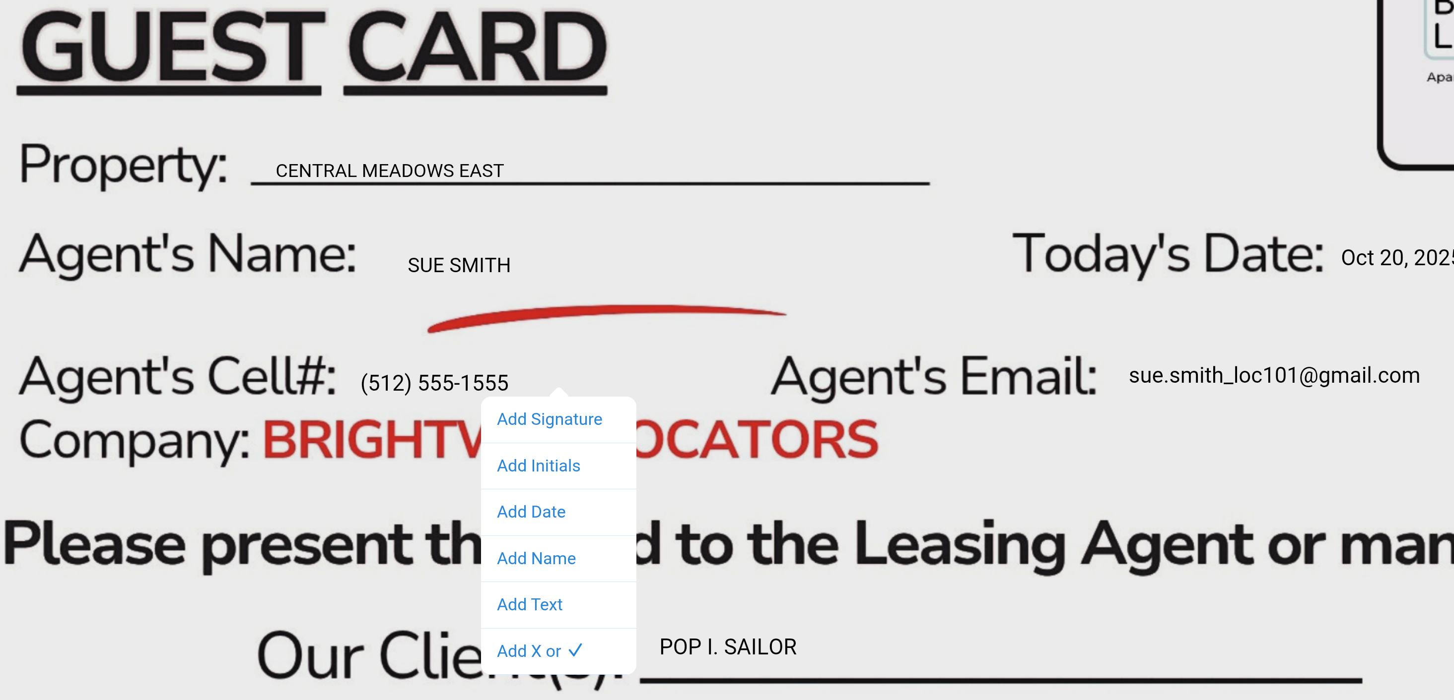 GUEST CARDS - Property Referral Guest Card PDF Pages 