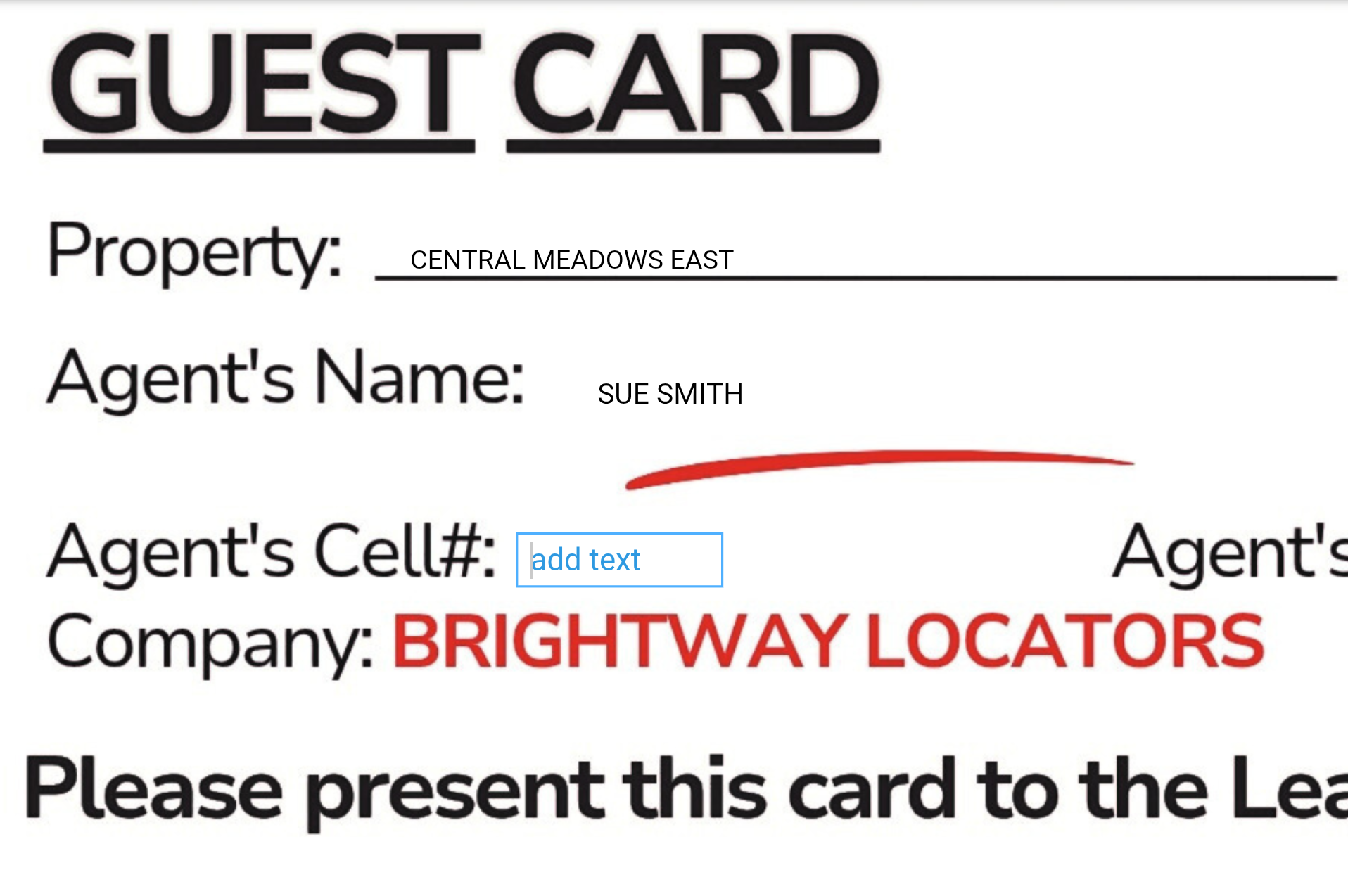 GUEST CARDS - Property Referral Guest Card PDF Pages 