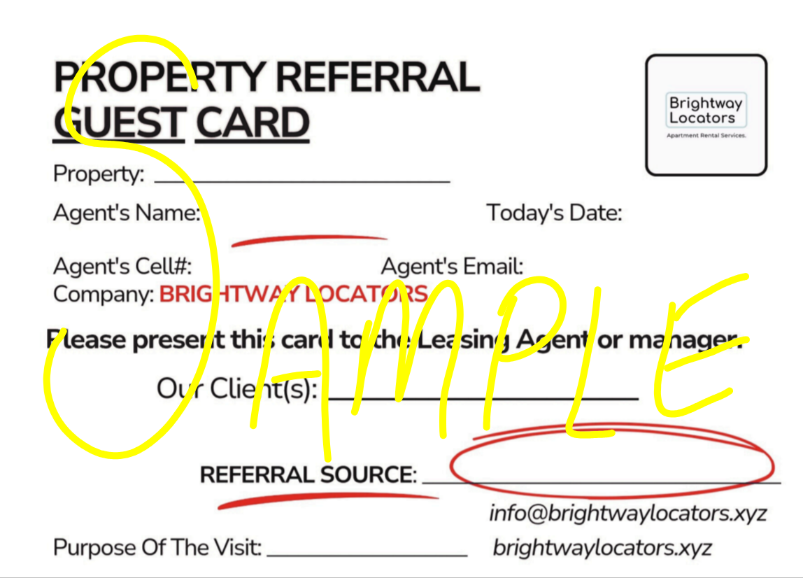 GUEST CARDS - Property Referral Guest Card PDF Pages 