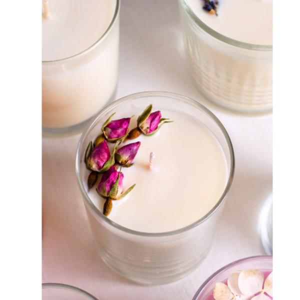 Receive Love & Passion White Blessing Manifestation Intention Candle