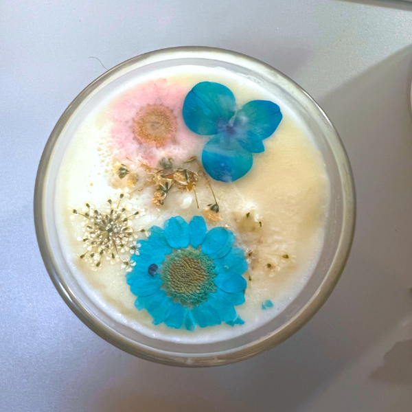 Manifest White Blessing Manifestation Intention Candle