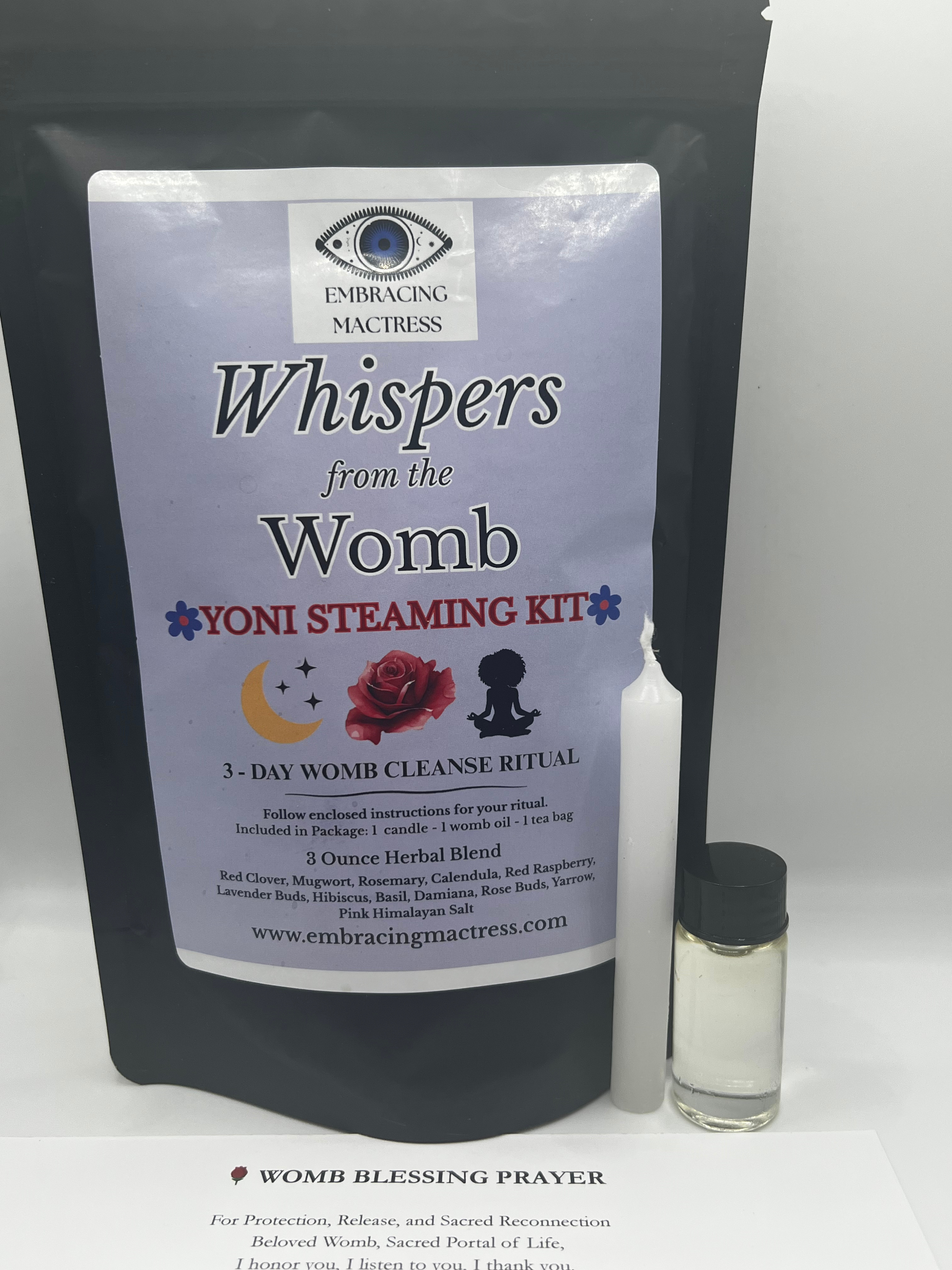 Whispers from the Womb Yoni Steaming Kit