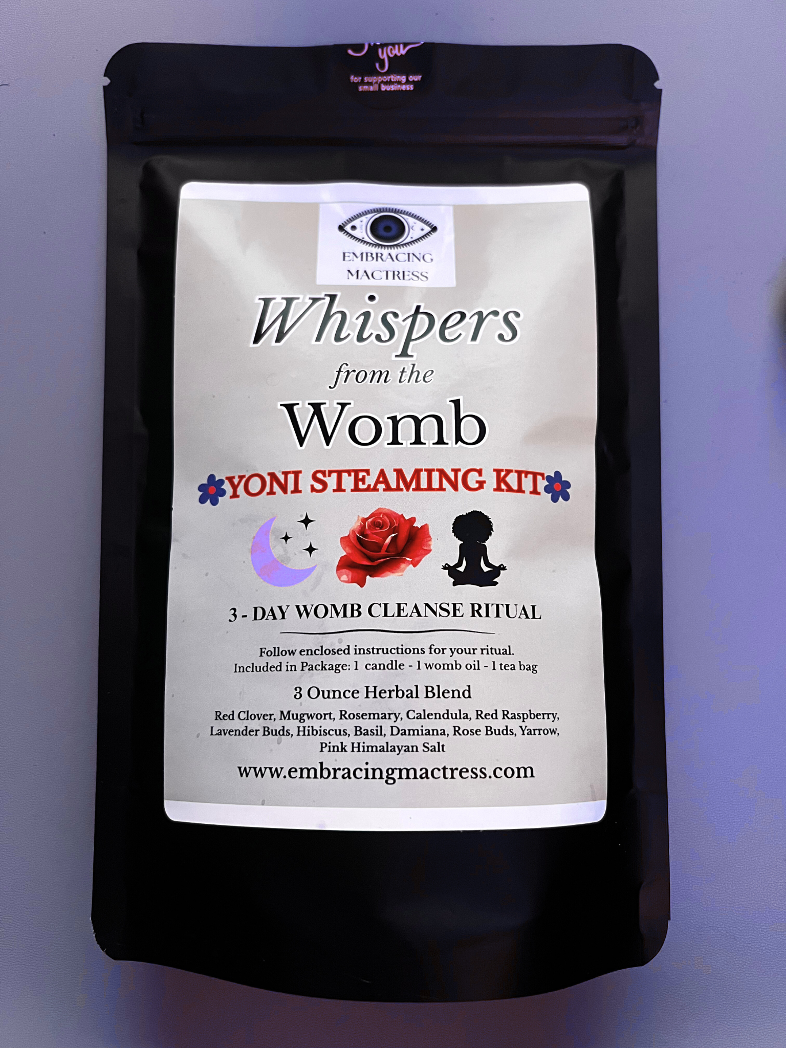 Whispers from the Womb Yoni Steaming Kit