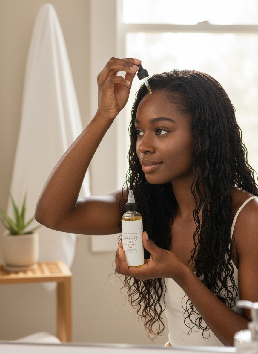 Stimulating Hair Growth Oil