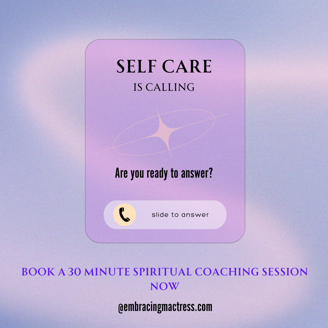 Spiritual Coaching with Embracing Mactress - 2 Months