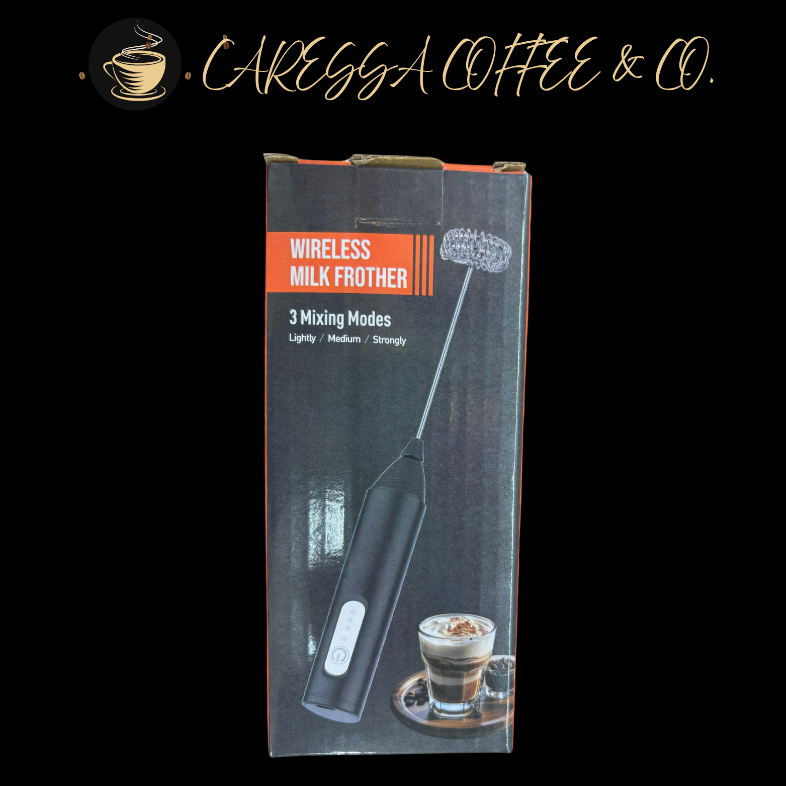 Caressa Frother – Handheld Milk & Coffee Frother