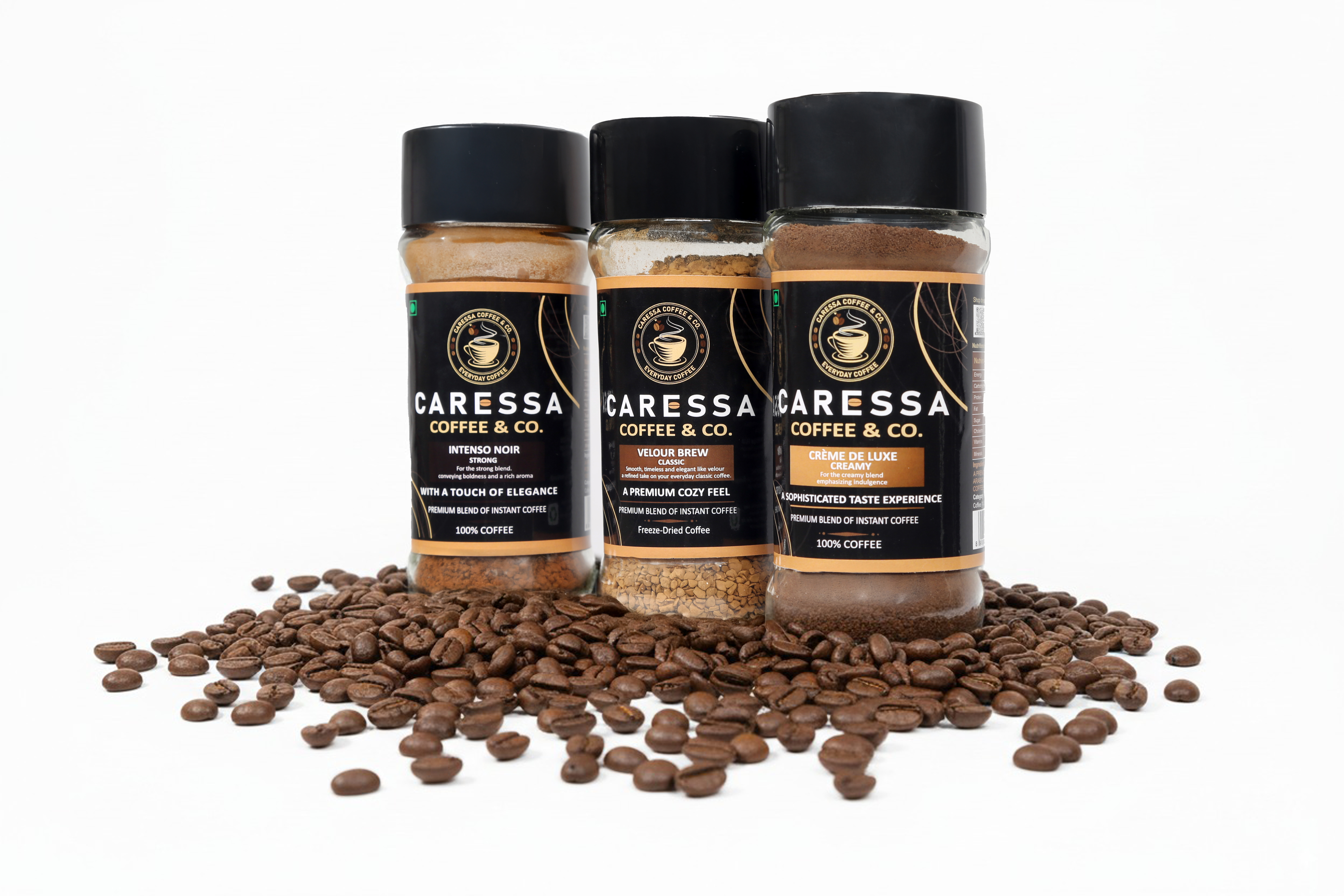Caressa Coffee & Co (Signature Trio Pack of 3 blends)
