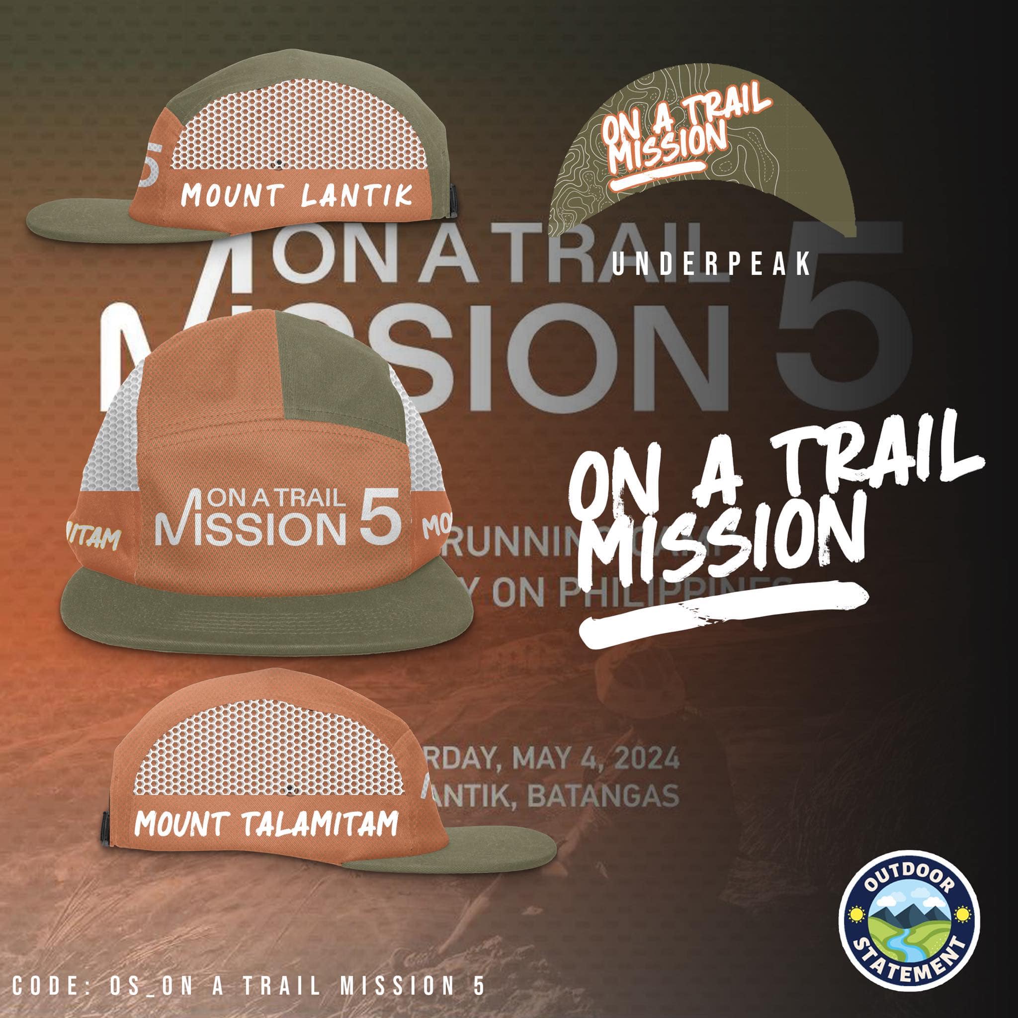 Customizable Running Cap