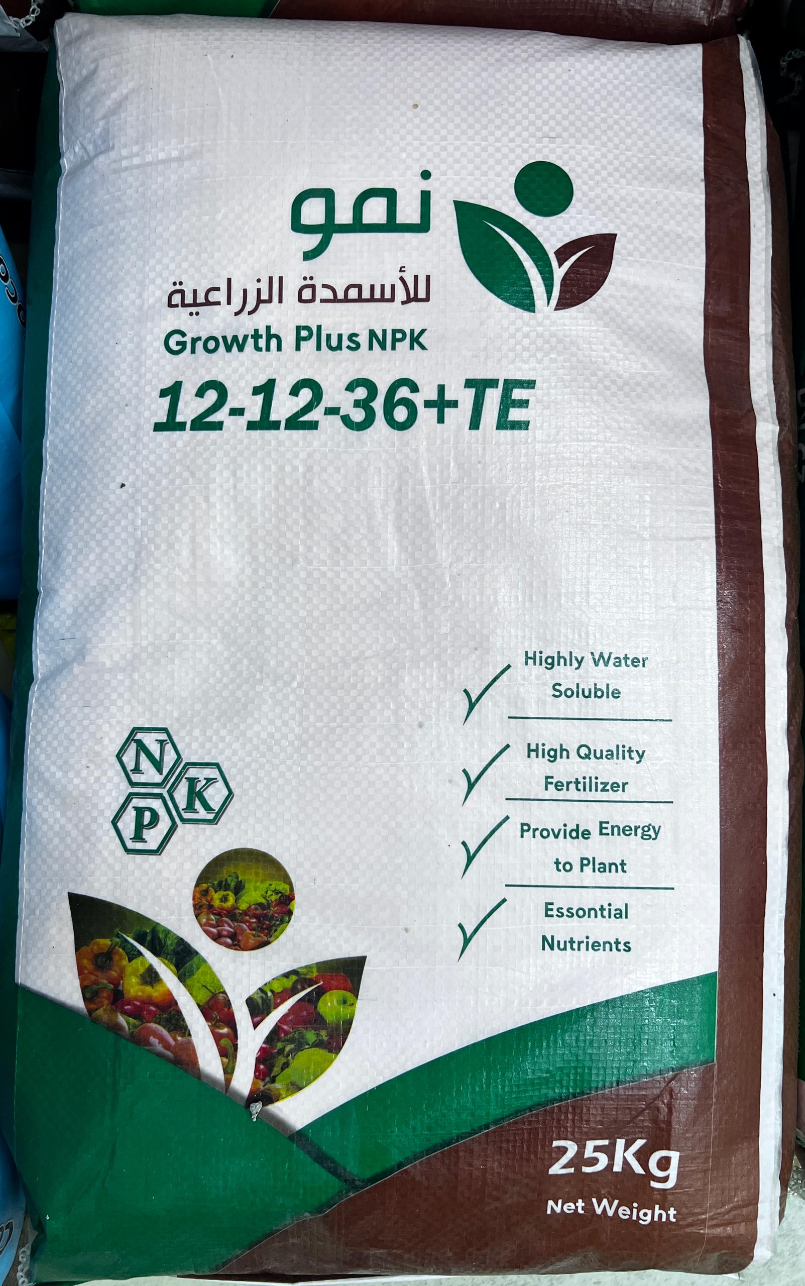 NPK 12 12 36 NOMO 25K