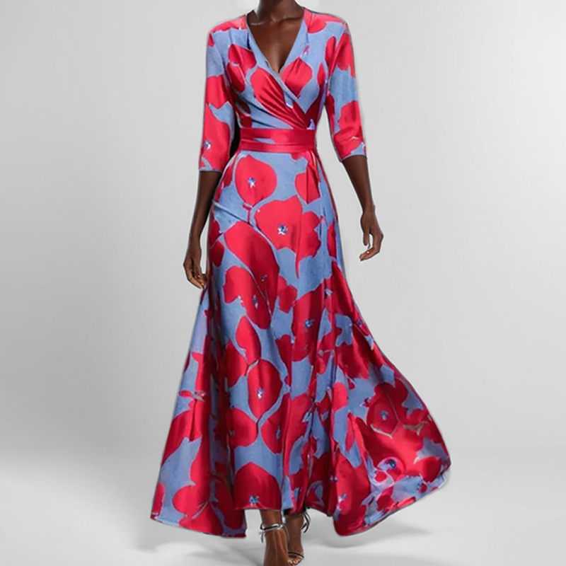 Women Floral Maxi Dress