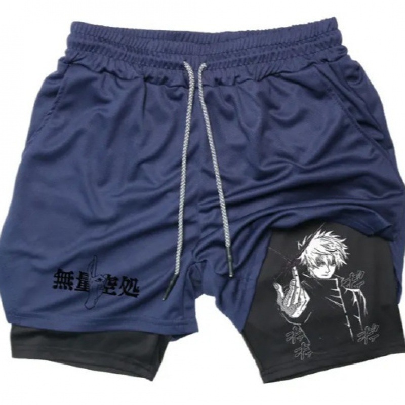 United States Cross-border Hot Animation Printing Trend Sports Shorts