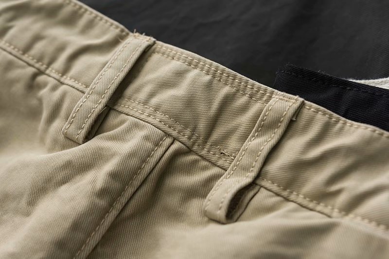 New Men's Casual Shorts Solid Color All-match Five-point Pants