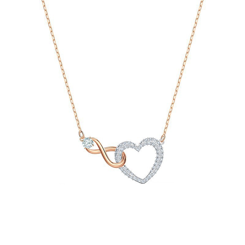 Necklace Pair Edition Devil's Eye Necklace Swaro Necklace Element Smart Swan Clavicle Chain Pendant