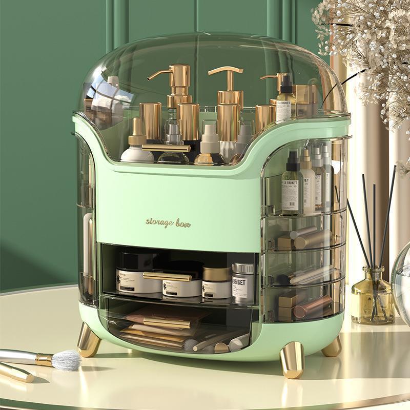 Cosmetic Storage Box Desktop Skin Care Dust-proof