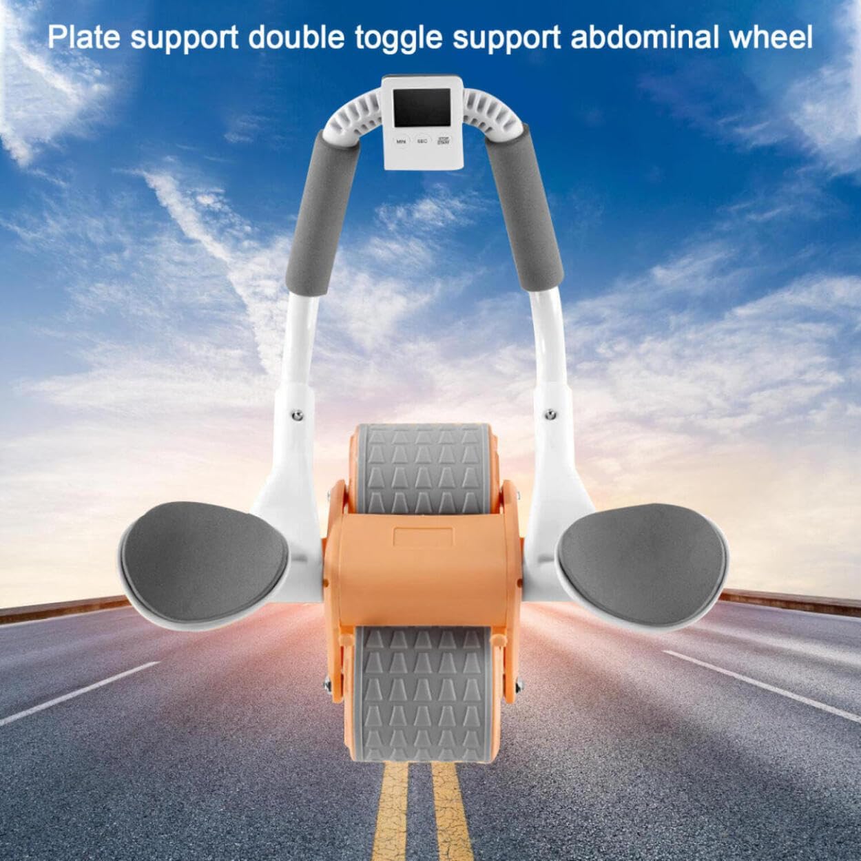 Orange Health Belt Table,Ab Roller Wheel