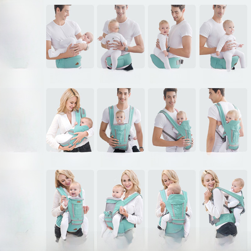 Aier Baby Shoulder Strap Baby Waist Stool Ergonomic Baby Carrier