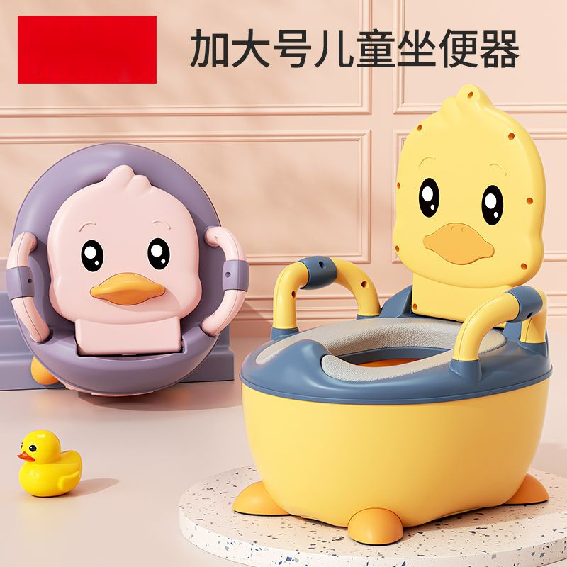 Infant And Child Household Baby And Child Toilet Small Toilet Baby Girl Potty Toilet Portable with brush and soft cushion