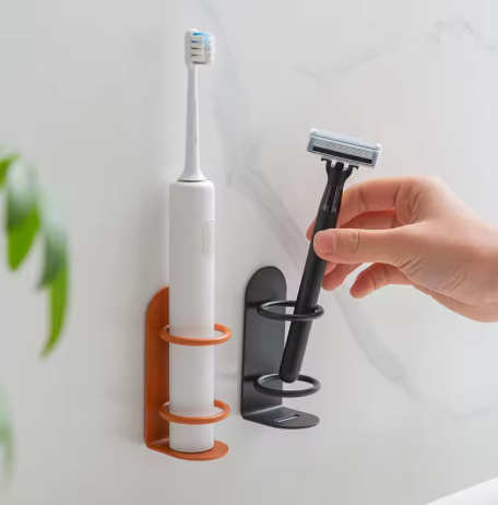 Wall-mounted Toothbrush and Razor Holder