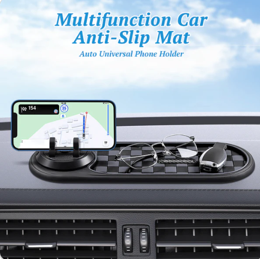 Multifunction Car Anti-Slip Mat with Phone Holder🚗