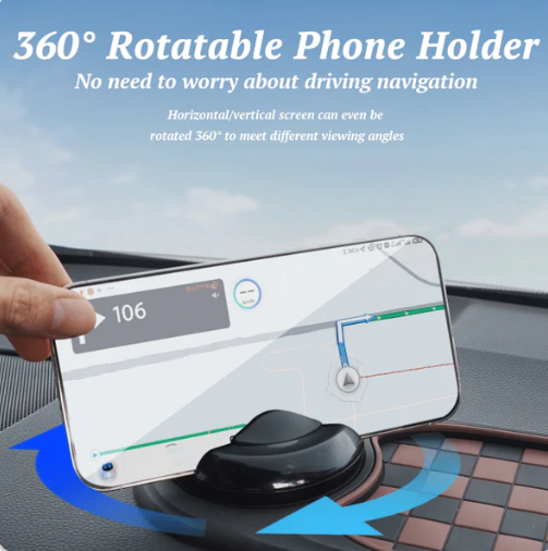 Multifunction Car Anti-Slip Mat with Phone Holder🚗