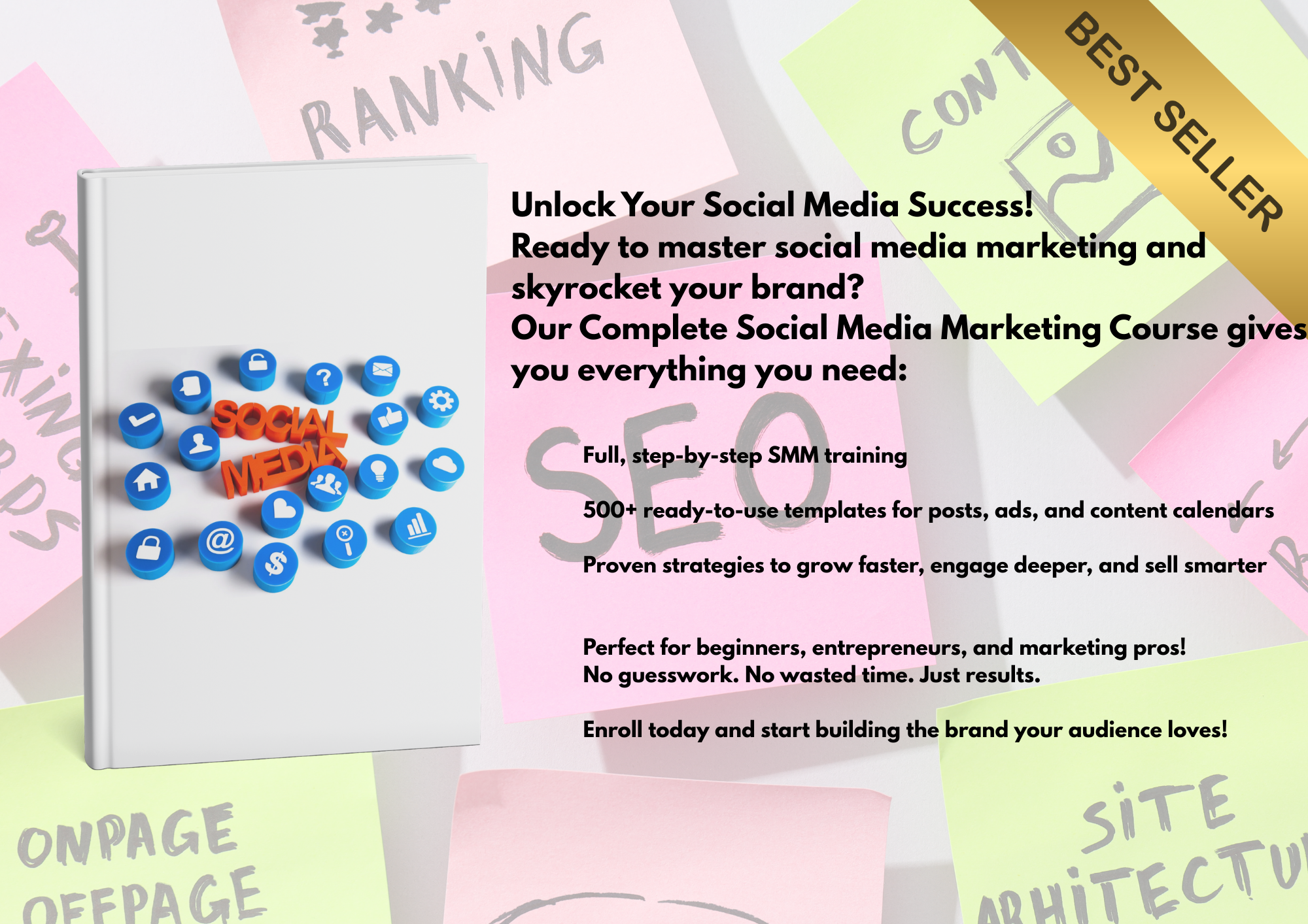 Social Media Marketing Masterclass + 500+ Templates Bonus