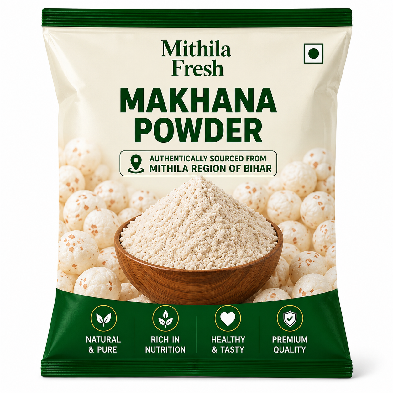 Loose Makhana Powder (for bulk)