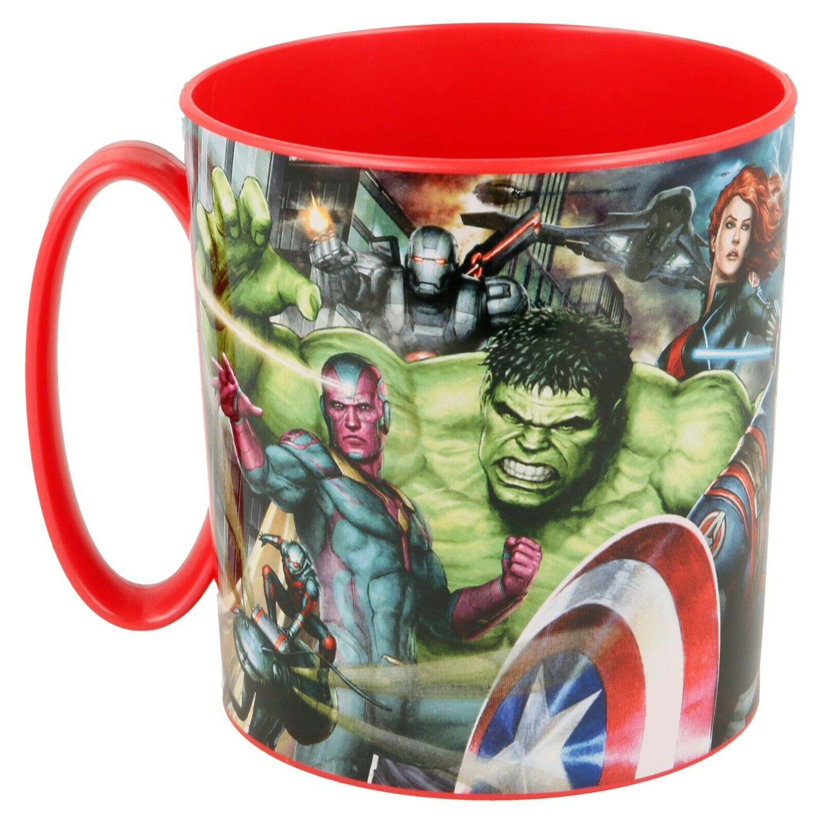 Kids Character Mugs 350ML Drinking Re-Usable Plastic Cup Microwave Safe