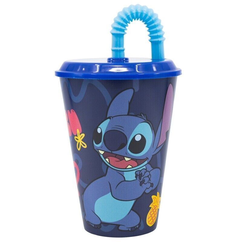  Kids Character Sports Tumblers 430ML Drinking Plastic Cup With Straw