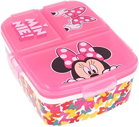 Lunchboxes your favourite Cartoon School Day Kids Character 3 Compartment Sandwich Lunch Box 