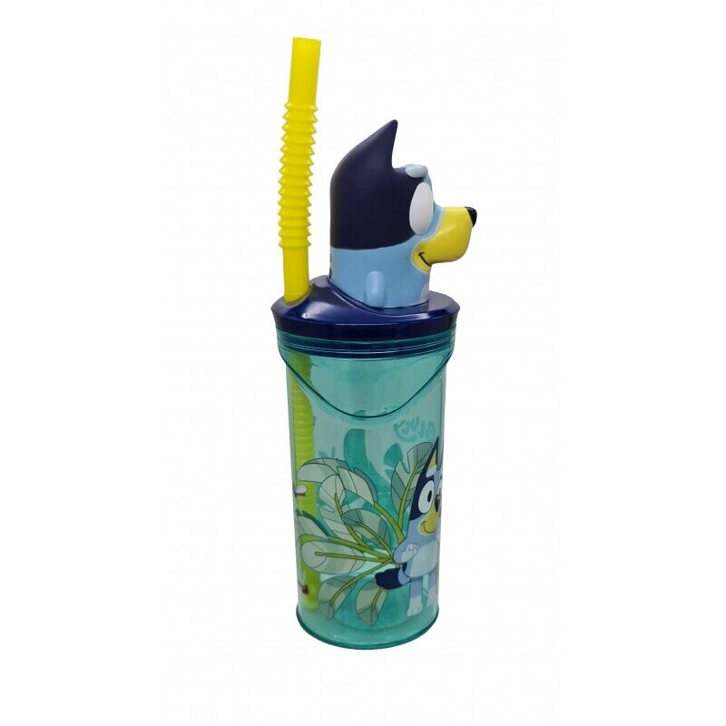 3D Figurine Drinking Tumbler 360ML & Expandable Straw character design